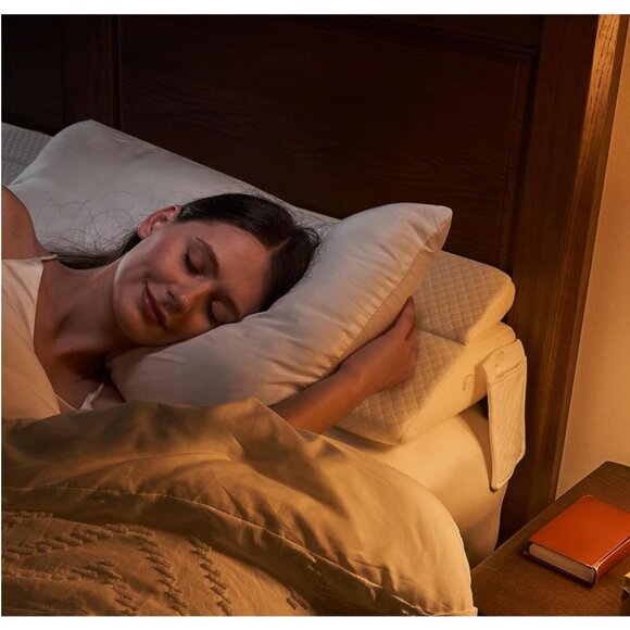 RUJIPO Bed Wedge Pillow for Headboard - Wedge Pillow Headboard Full(54"x10"x6") - Picture 7 of 8